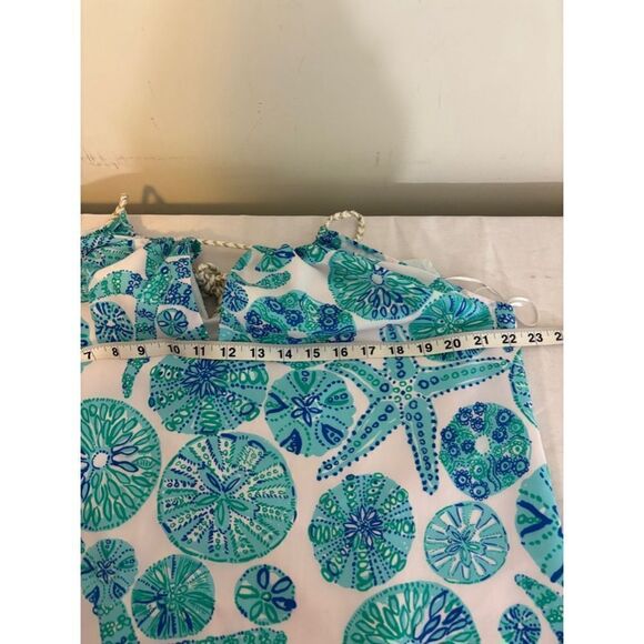 Women's Lilly Pulitzer Sundress Dress, Blue, White, S/P - Picture 7 of 8